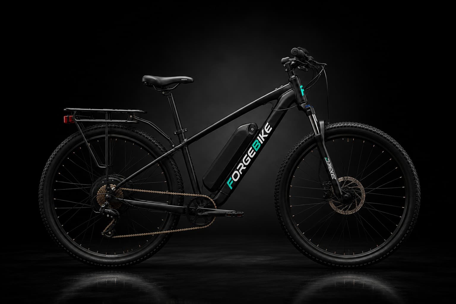 ForgeBike V1: Foundry — concept visual, side profile